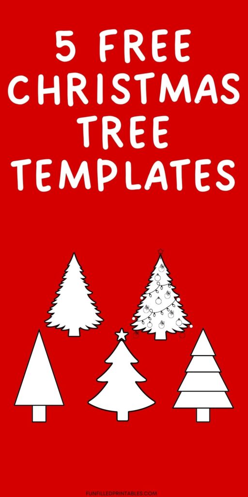 Free christmas tree templates