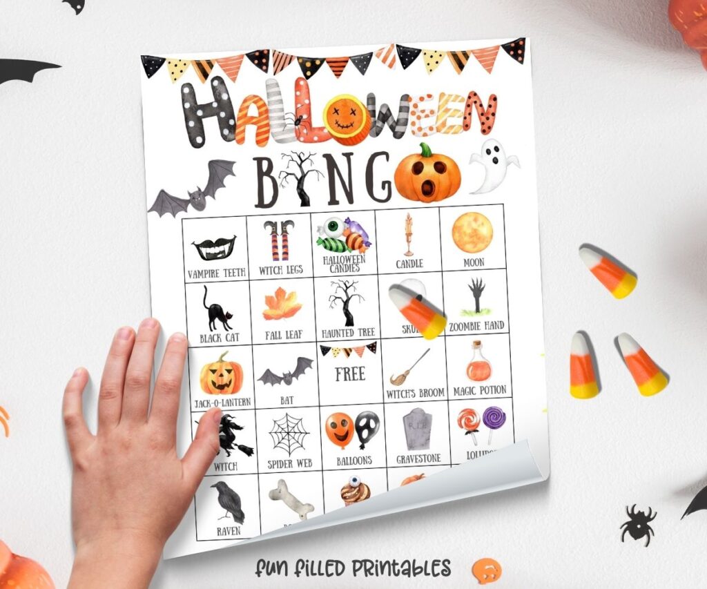 Halloween Bingo Game Printable