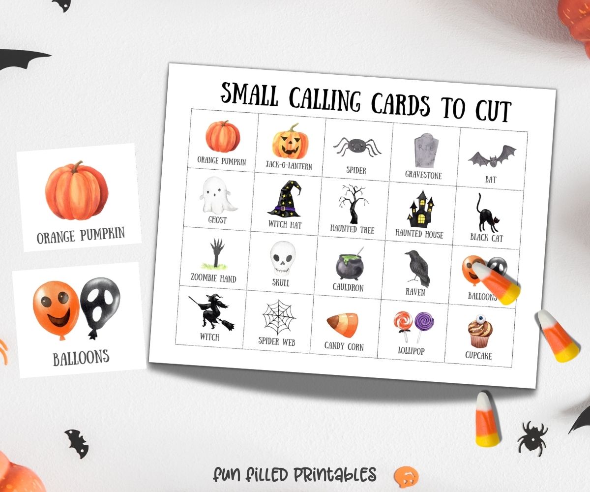 Halloween Bingo Printable