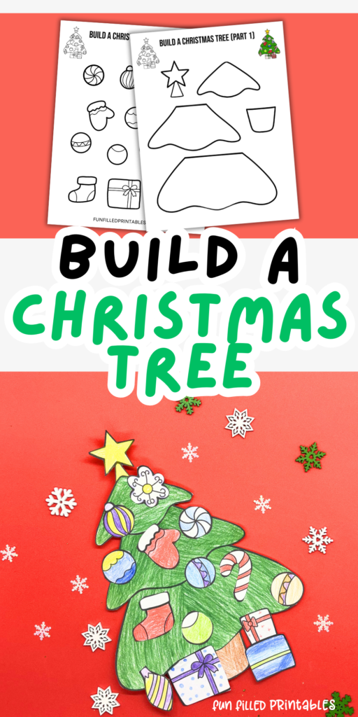 build a christmas tree craft