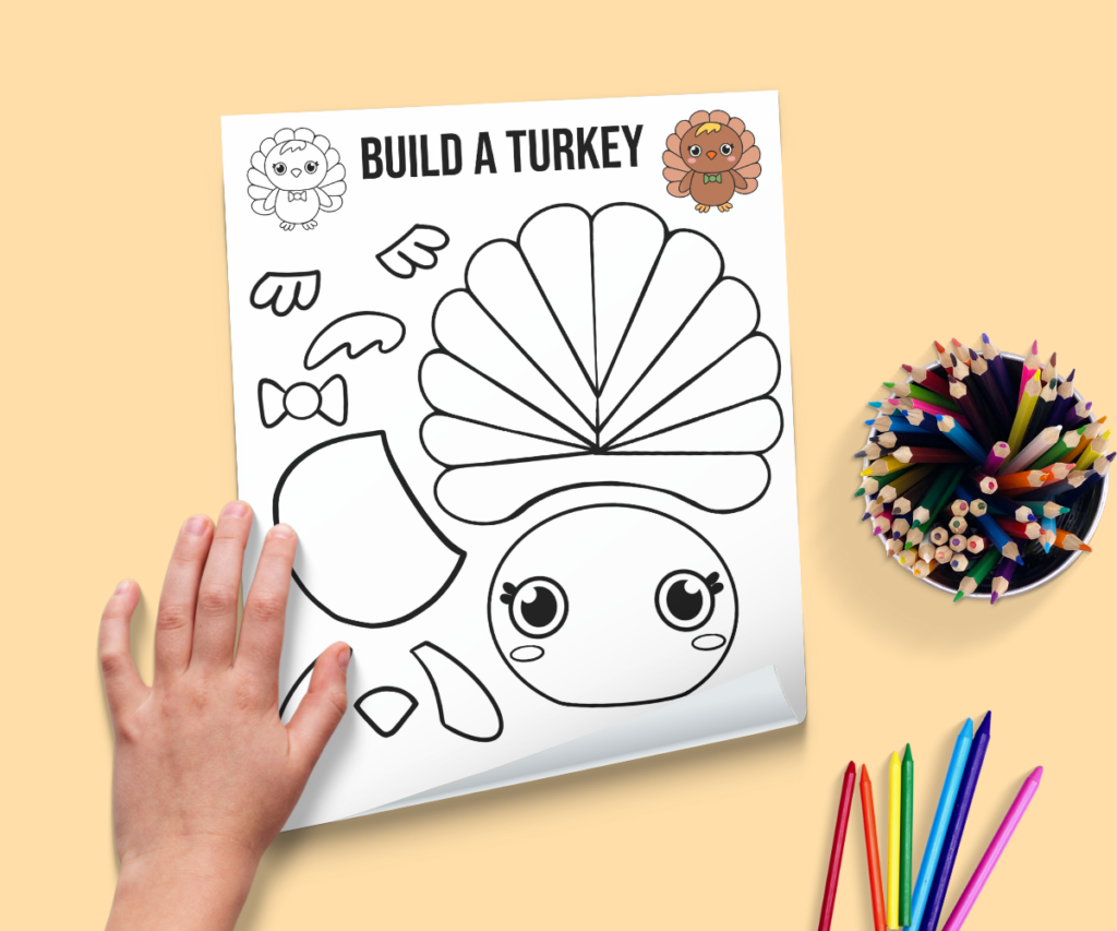 Free Build a Turkey Printable