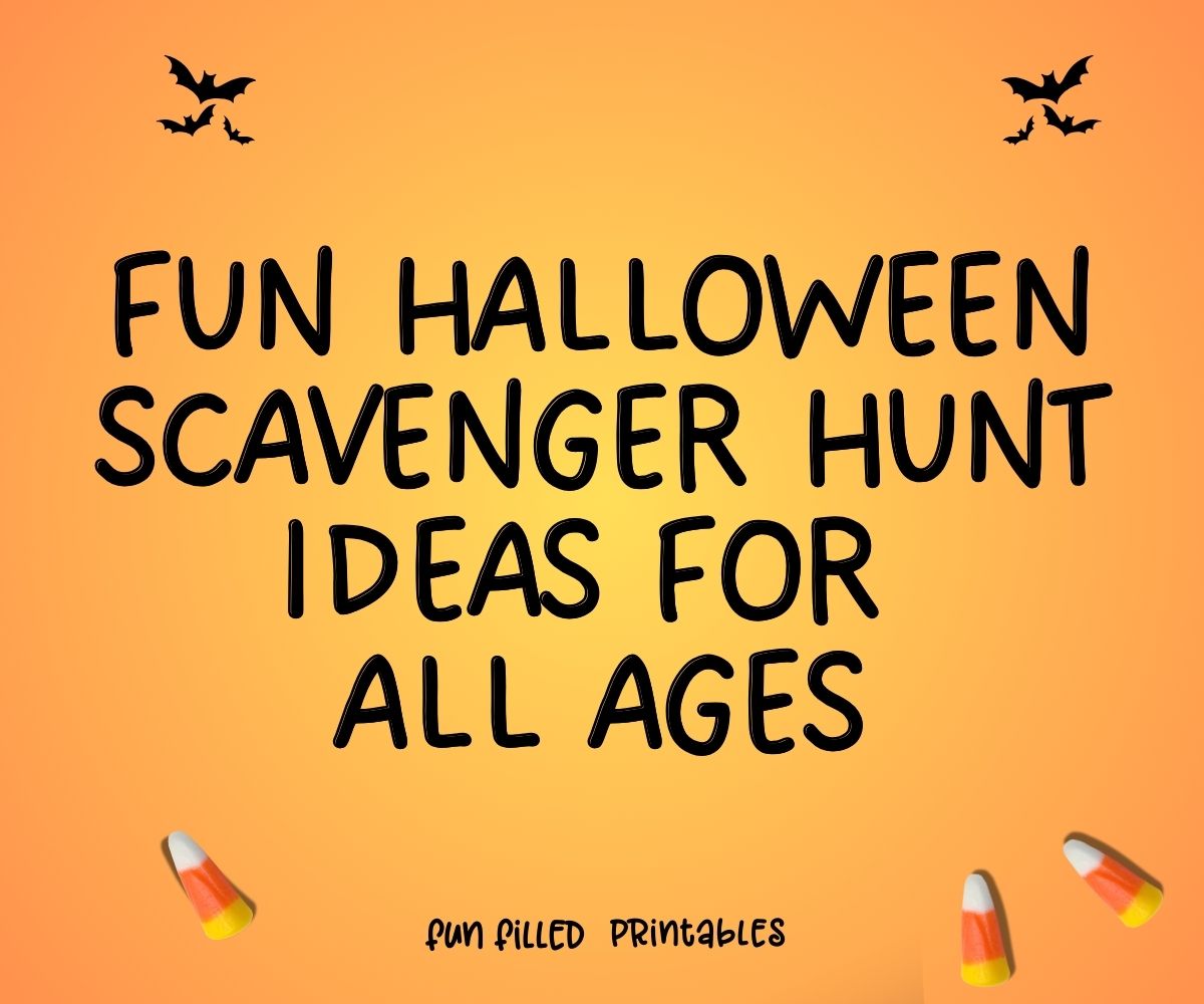 fun halloween scavenger hunt ideas for all ages