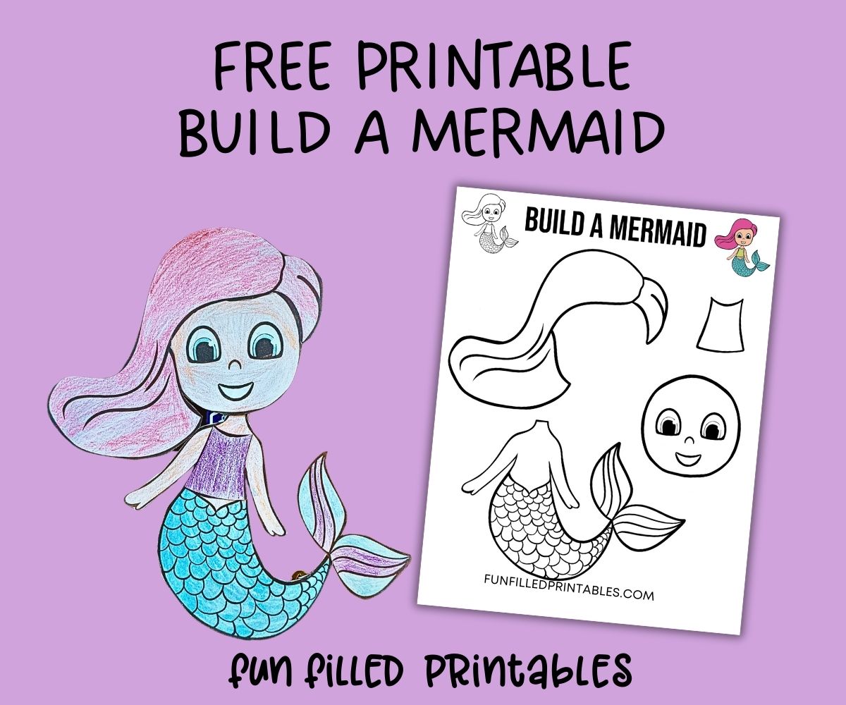 Build Your Own Mermaid Printable