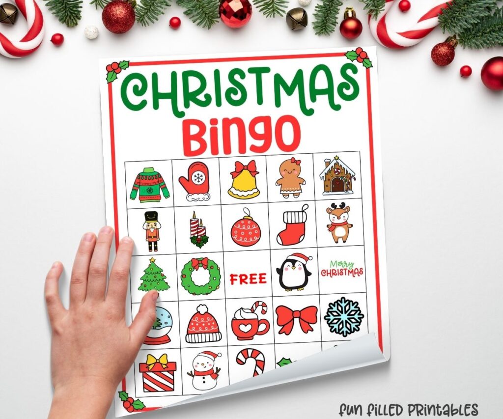 50 free christmas Bingo Game Printable