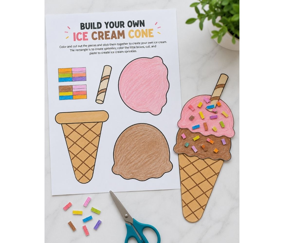 Build your ice cream cone