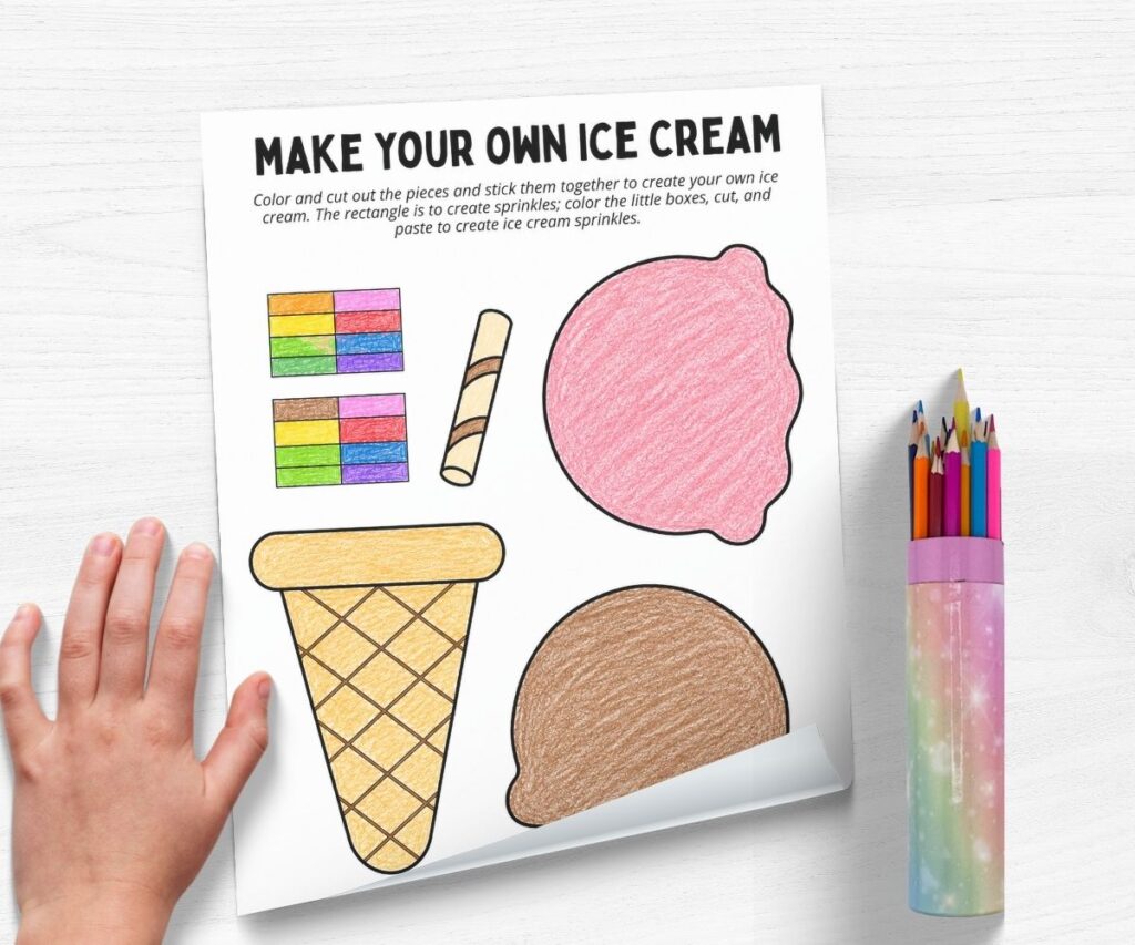Build your ice cream cone