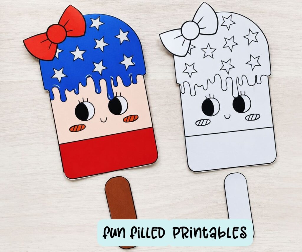 4TH OF JULY POPSICLE CRAFT