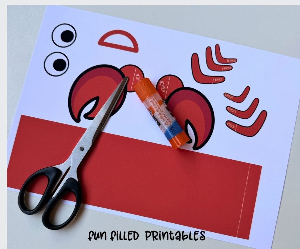 build a crab printable free