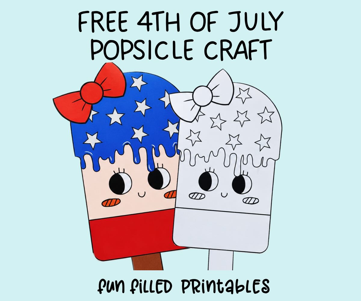 4TH OF JULY POPSICLE CRAFT
