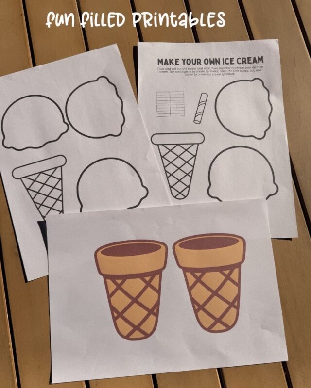puffy paint icecream