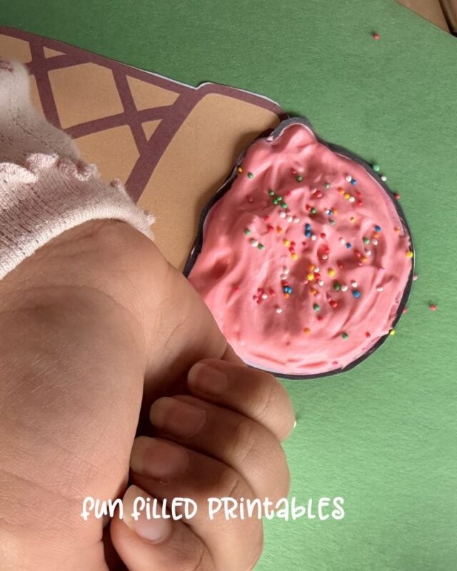 how to make puffy paint icecream