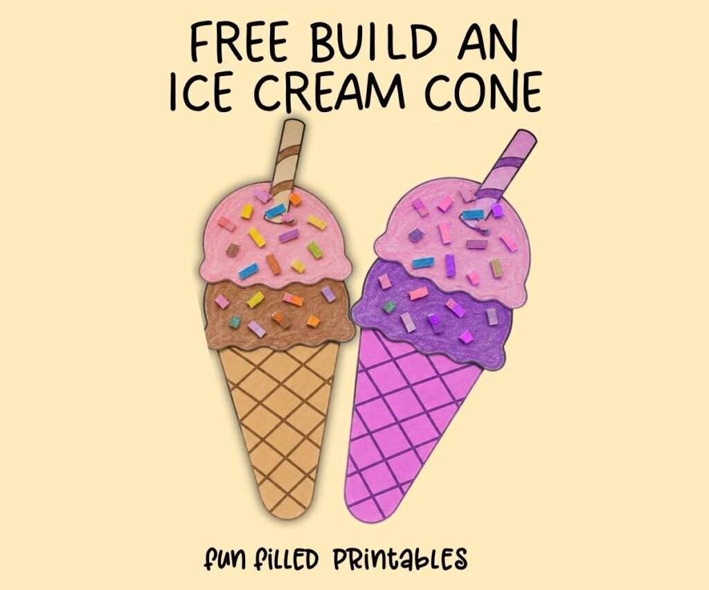 Build your ice cream cone