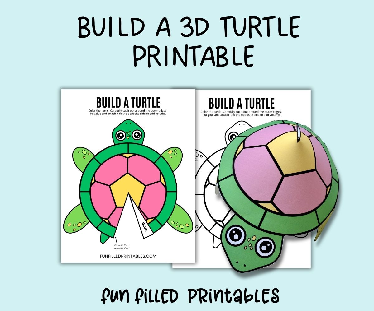 build a 3d turtle printable free