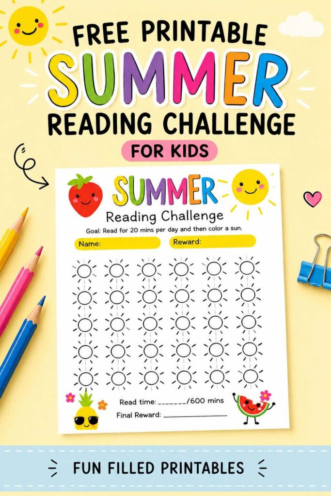 free summer reading challenge for kids