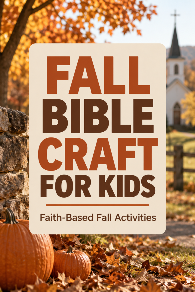 bible craft for fall