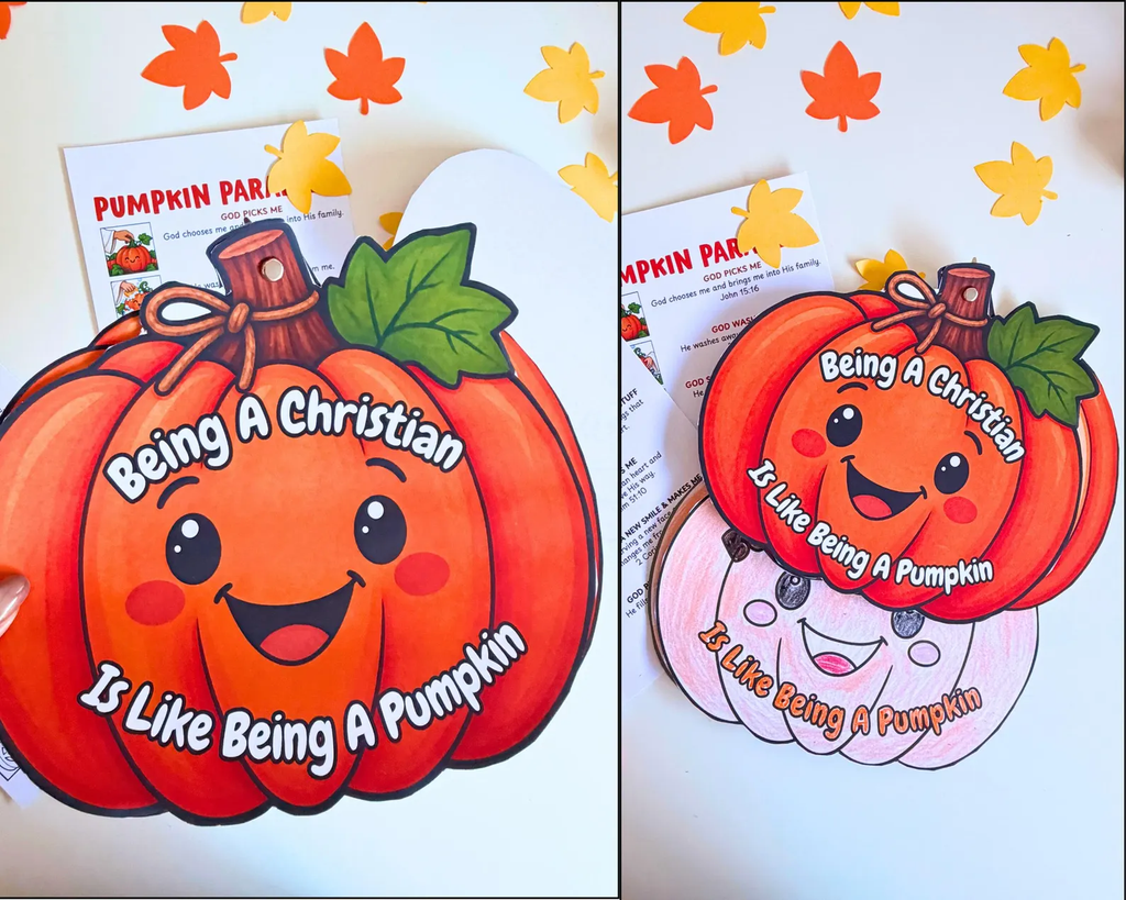Pumpkin Parable Cut-and-Paste Craft