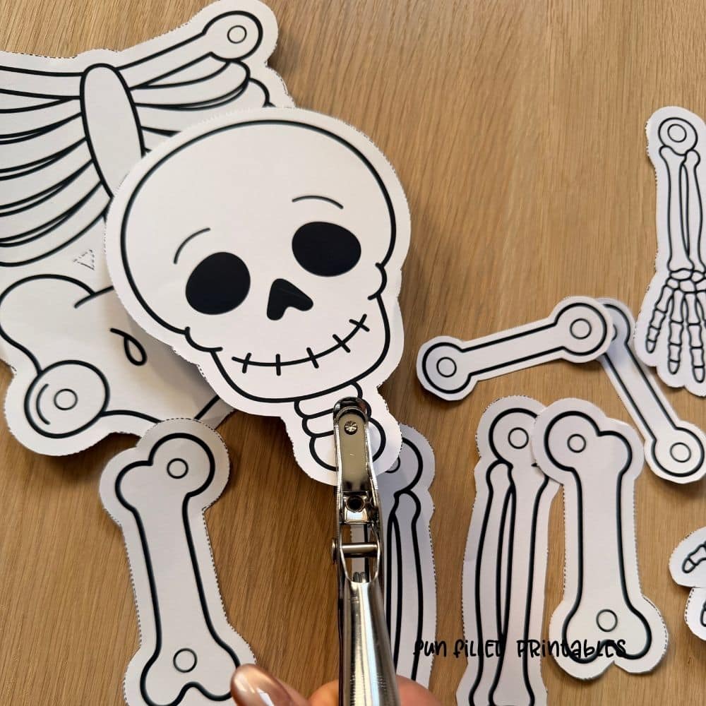 moving skeleton craft