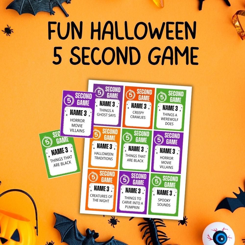 fun HALLOWEEN 5 second game
