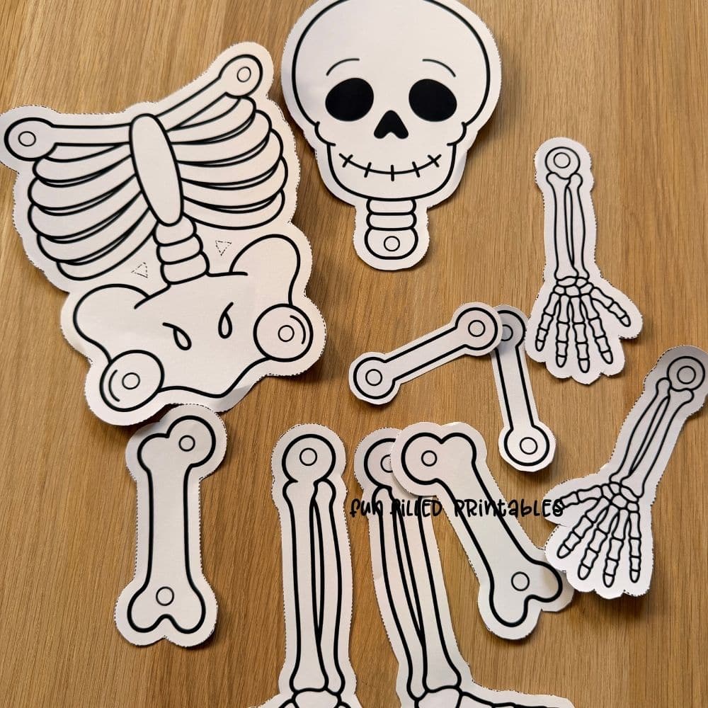 moving skeleton craft