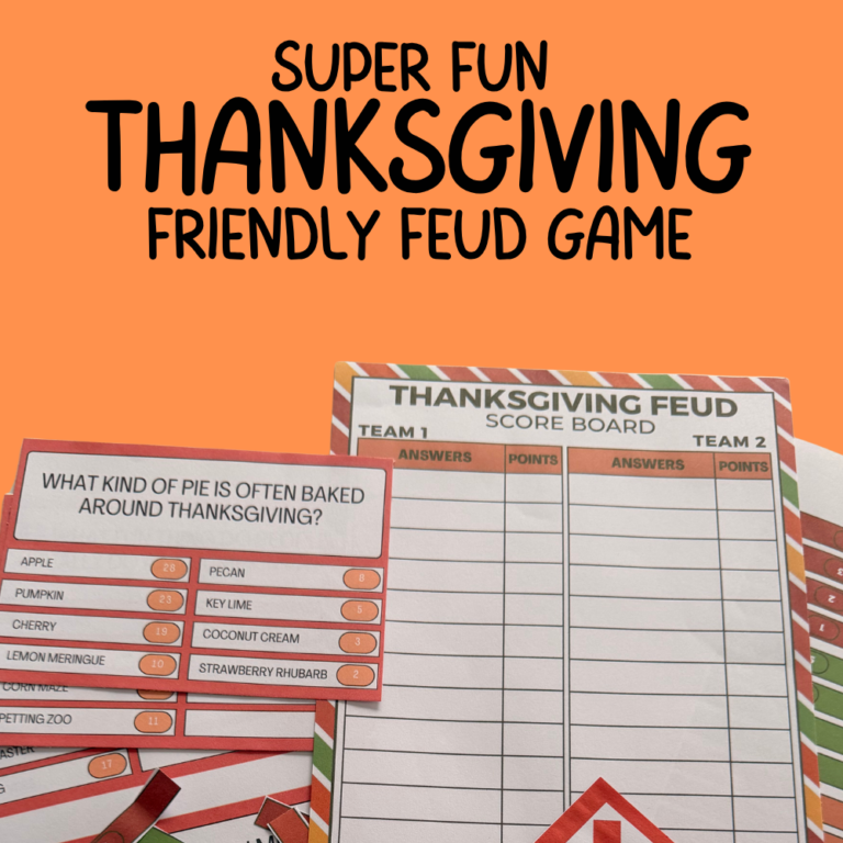 thanksgiving friendly feud