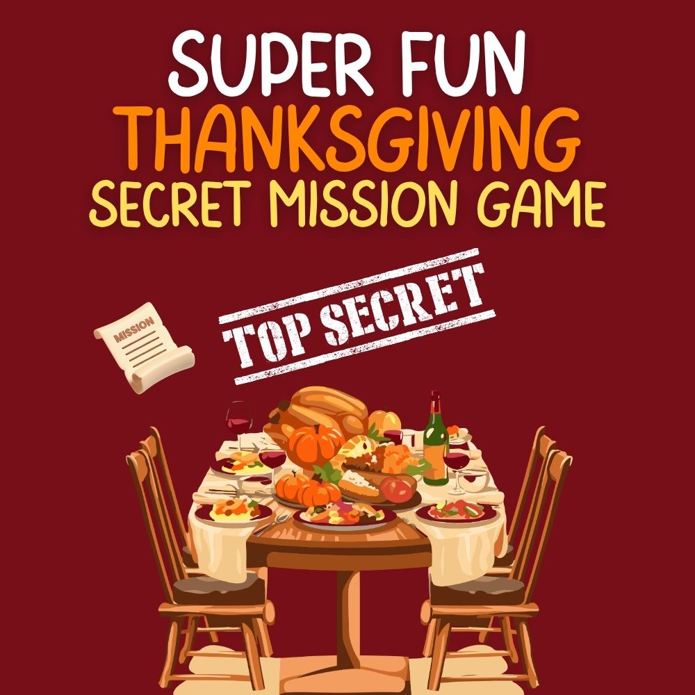 thanksgiving secret mission game